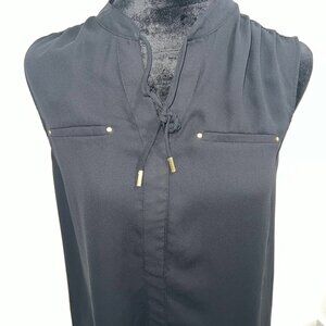 Express black sleeveless shirt